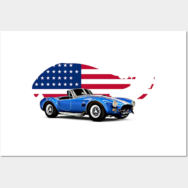 Cobra USA Print Wall Art by Auto-Prints